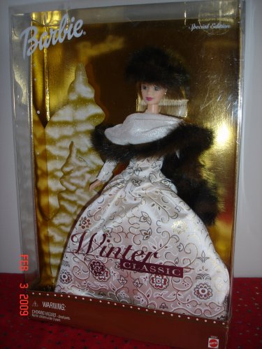 Muñeca Barbie Edición Especial Invierno 2001 miniatura 1