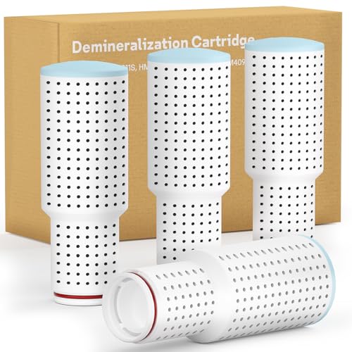 Togameoy Demineralization Cartridge & Clean Mist Cartridge 2-in-1 Compatible with Dreo Humidifier HM311 HM311S HM524 HM524S HM306 Reduce Mineral and Contaminants Filter Hard Water 4pcs (DR-HPA020)