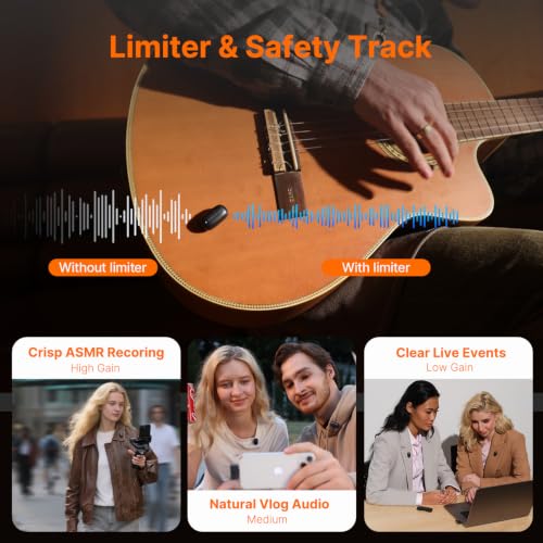 Image of Saramonic Air SE Mini Mic Wireless for YouTube iPhone 17 /16 /15 iPad & Android, Wireless Microphones for Tiktok Podcast Vlogger Creators Recording, AI Noise Cancellation