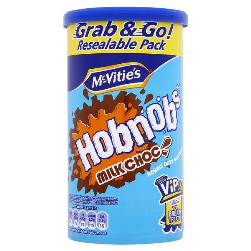 Mcvitie's Milk Chocolate Hobnobs Case of 12 X 250 Gram