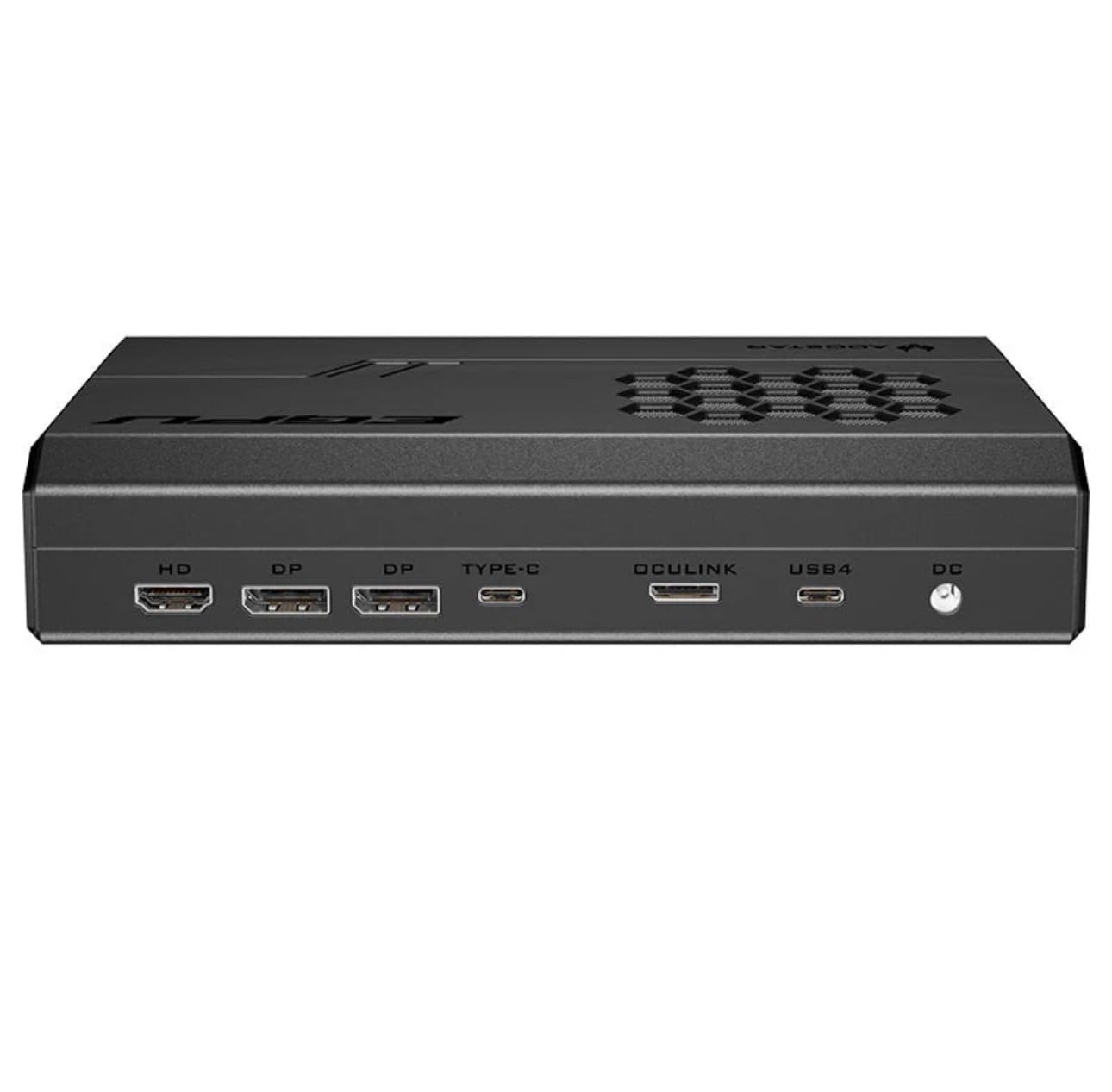 Aoostar Custodia GPU esterna alimentata tramite USB, dock eGPU portatile per prestazioni di gioco e grafica migliorate, design nero sottile, compatibile con laptop e mini PC