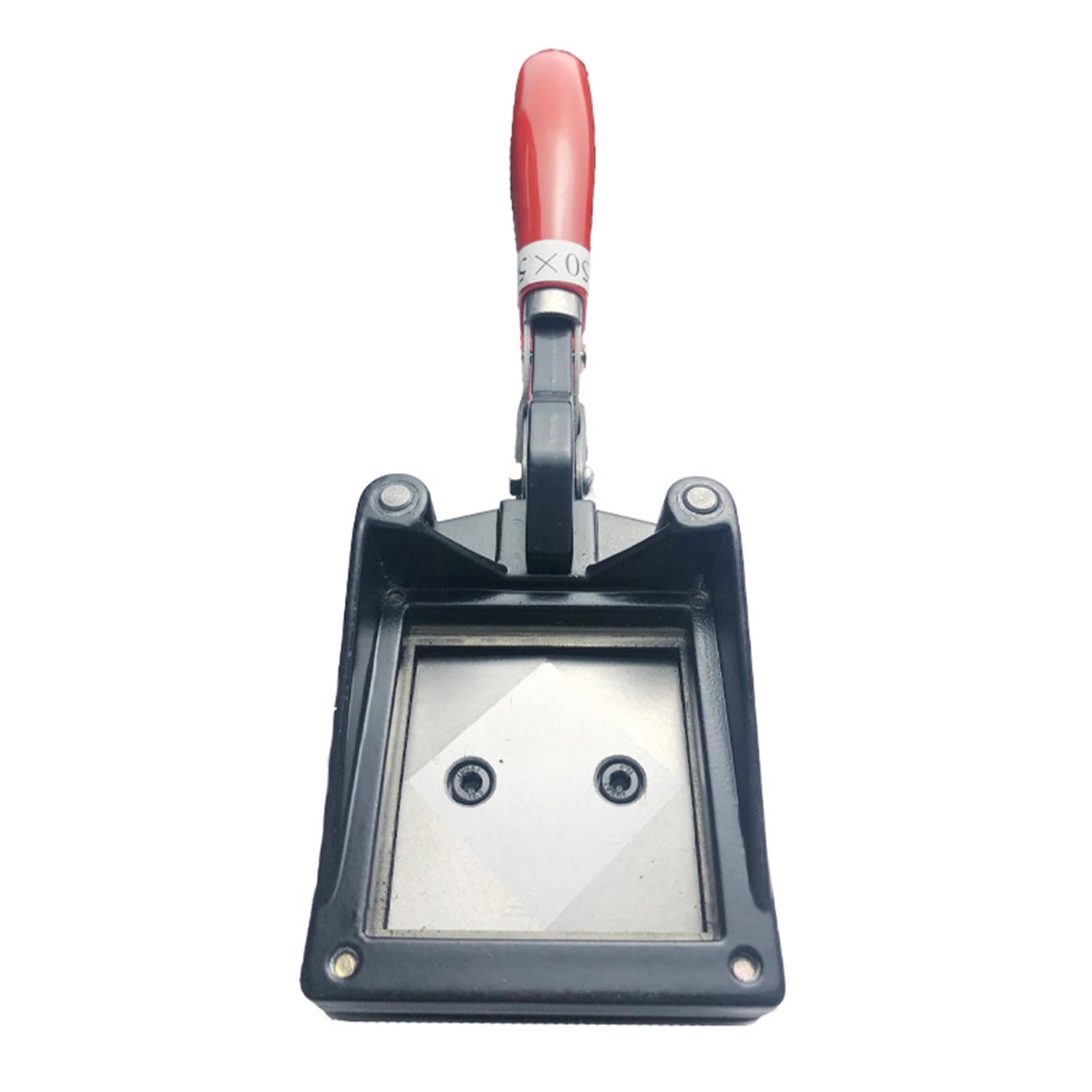 Portable 50x50mm Square Photo Cutter Handheld Tool for Creative Projects with Ergonomic Grip Scrapbooking Photo Cutter