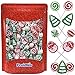 Fruidles Christmas Lollipop Santa, Tree, Swirl, Candy Canes, and Sweet Ball Assortment #2, Mixed Fruit Flavor, Individually Wrapped (Half-Pound)