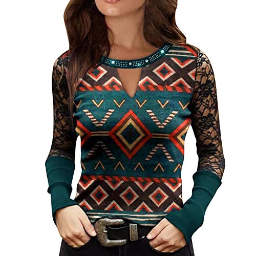 Damen Pullover Oversize - Baumwolle Langarmshirt Herbst