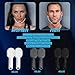 Bonsture Jaw Exerciser for Men & Women,3 Resistance Levels (6 pcs) Silicone Jawline Exerciser Tablets,Powerful Jaw Trainer for Beginner, Intermediate & Advanced Users