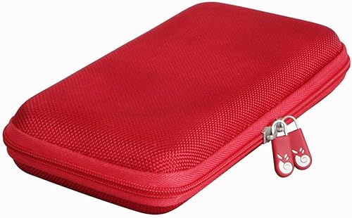 Miniatura 4 de Hermitshell Funda de viaje rígida para Samsung T5 SSD portátil 250GB 500GB 1TB 2TB USB 3.1 unidad externa de estado sólido (funda para 3 discos