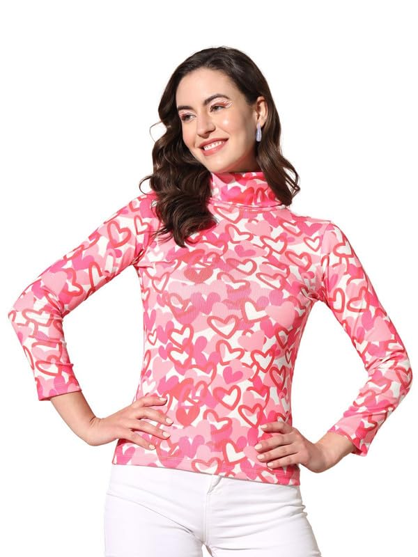 tandul Women's Sweater - Multicolor Regular Fit Stretchable Fabric Sweater, Gentle Machine Wash, Full Sleeve, Printed, Sweater for Women (8258)-picture-0