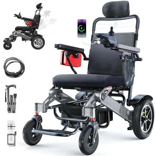 500W All-Terrain Folding Power Wheelchair