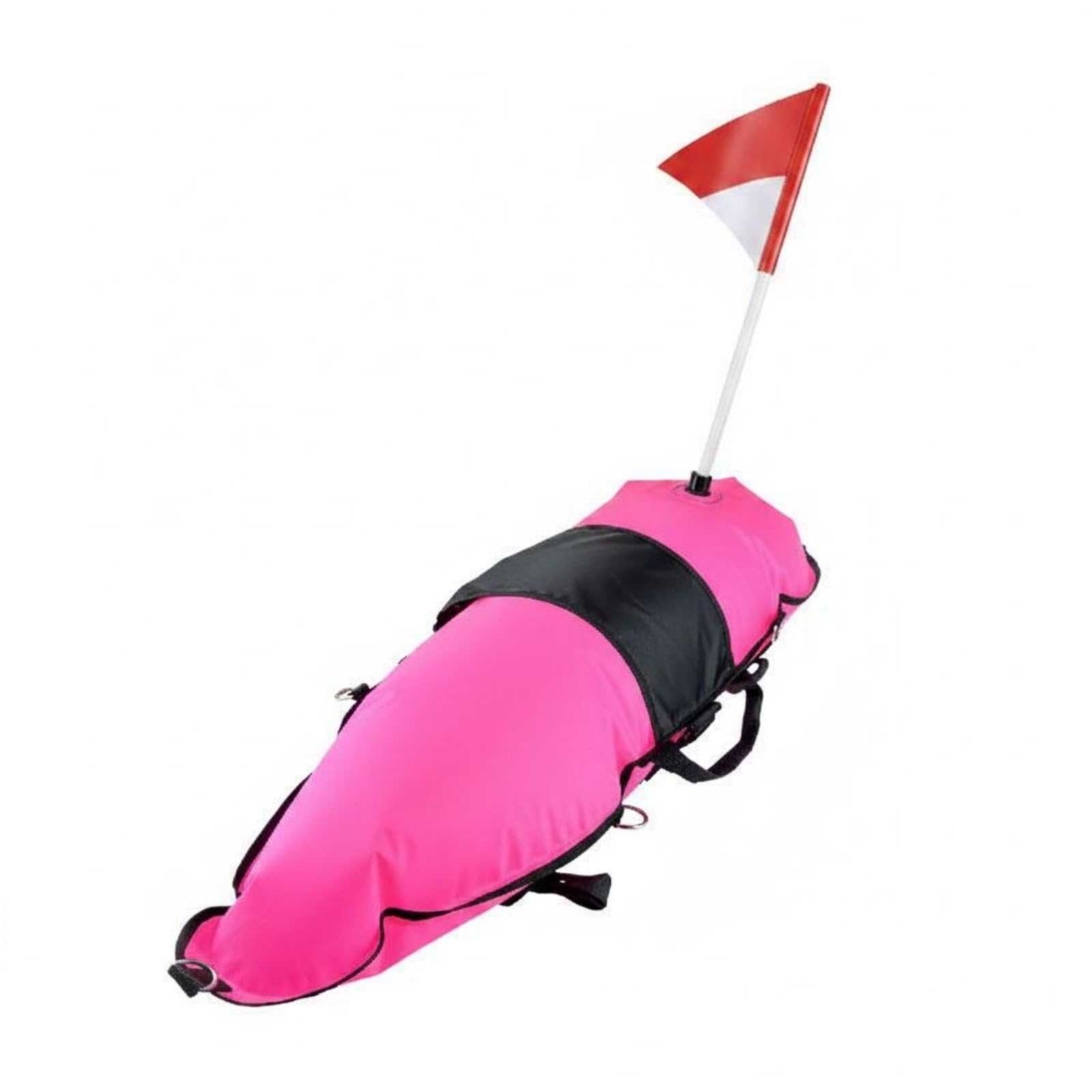 Tauchrettungsboje Aufblasbare Boje Signalboje Markierungsboje aus TPU Und Nylon für Auffällige Oberflächenmarkierung mit Tragriemen Und Einfachem