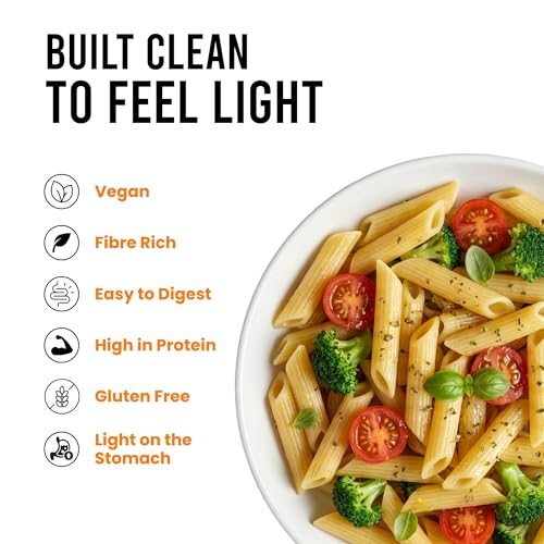 Image of Chef Urbano Rice Pasta Penne - 300g | Vegan & Gluten-free | Low GI | High Fibre & Protein | No Maida, No Wheat | Healthy, Easy to Cook, Light & Nutritious