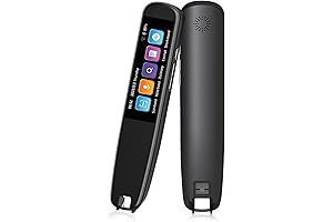 Upgraded Reading Pen for Education and Travel: Voice Scanning, Bluetooth, and Multifunctional Language Translation