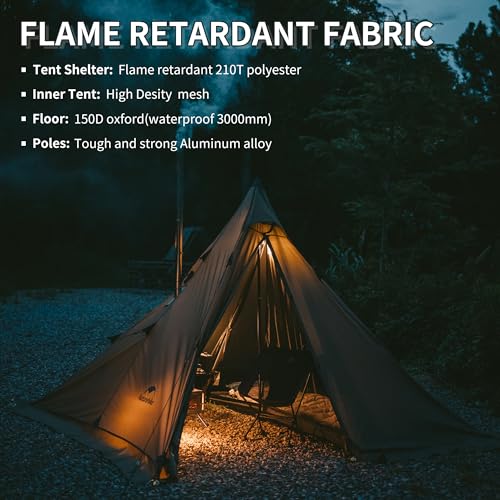 Naturehike Ranch Fire Teepee Tent