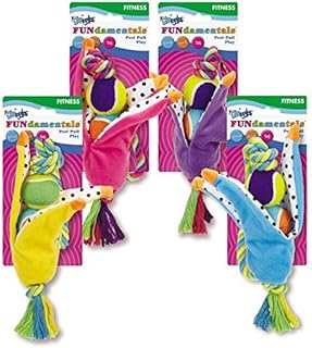 Grriggles Fundamentals Peel Pull Play Dog Toy, Pink