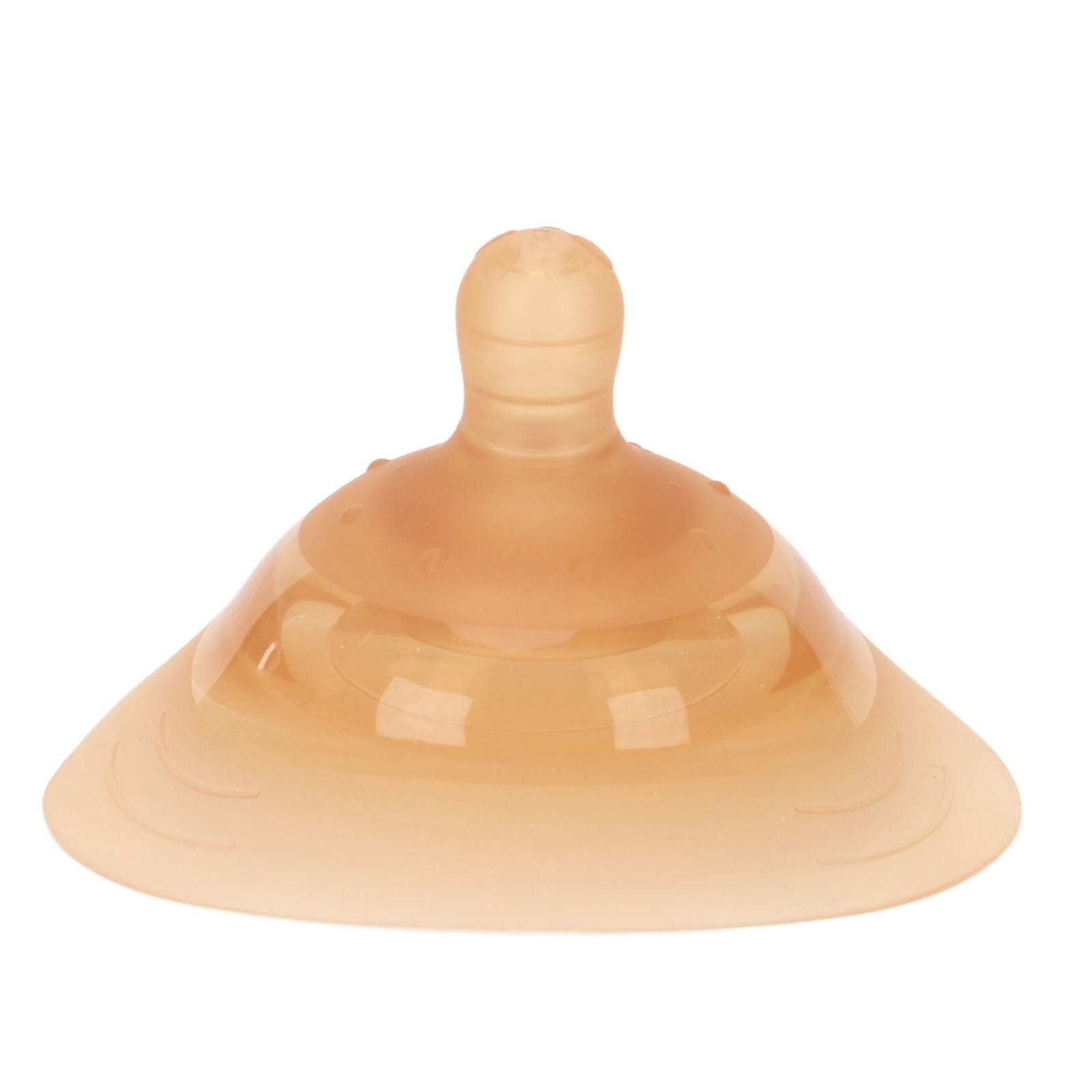 Paracapezzoli in silicone, morbide coperture per l'allattamento adatte alle mamme con capezzoli piatti o introflessi, custodia portatile per un facile trasporto.