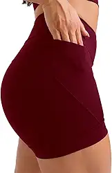 Short Feminino Academia com 2 Bolsos de Compressão Legging Corrida Treino INSIDE SPORTS