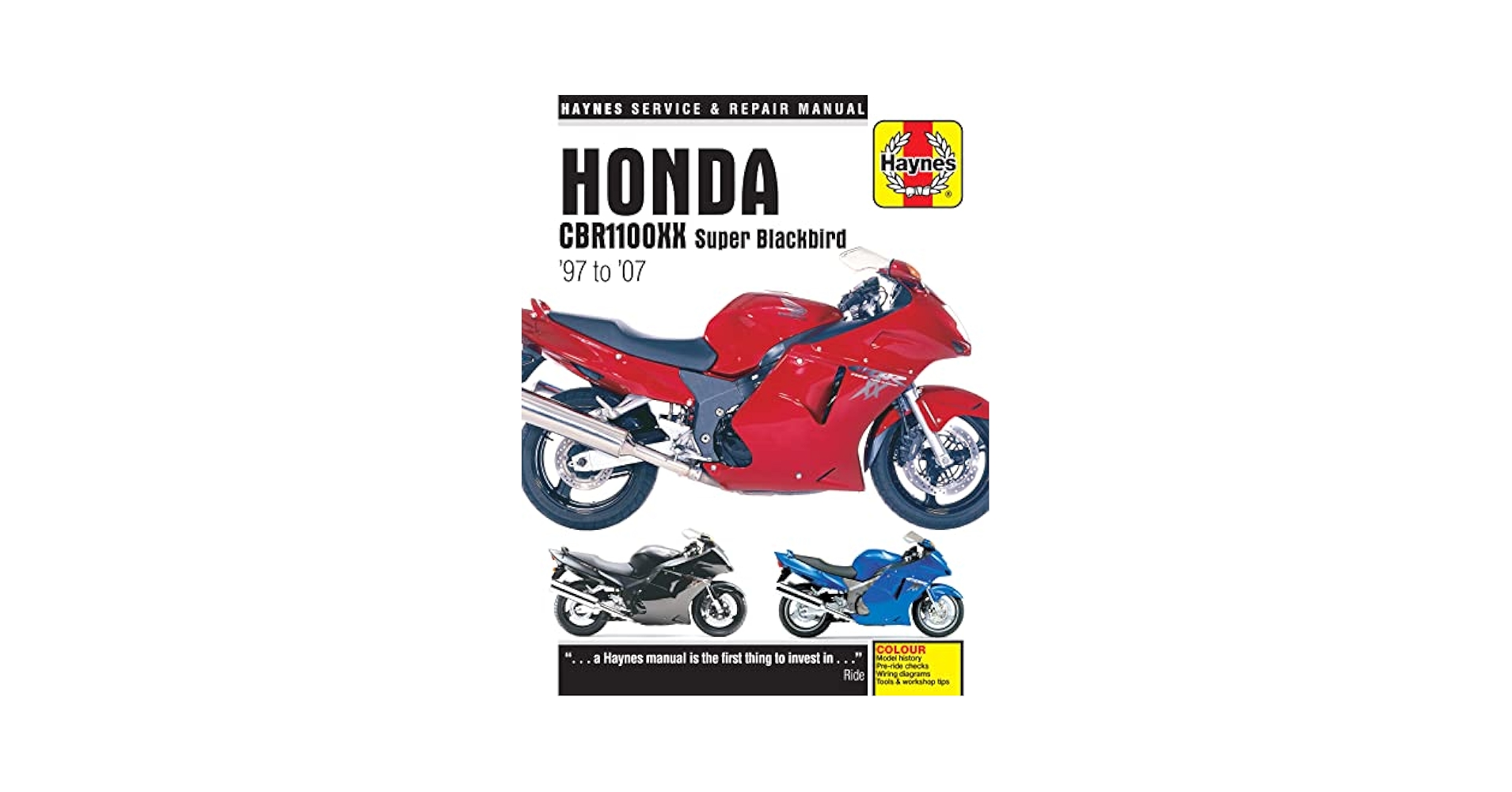 HONDA CBR1100XX サービスマニュアル Honda 2000 CBR1100XX Super Blackbird Service Manual