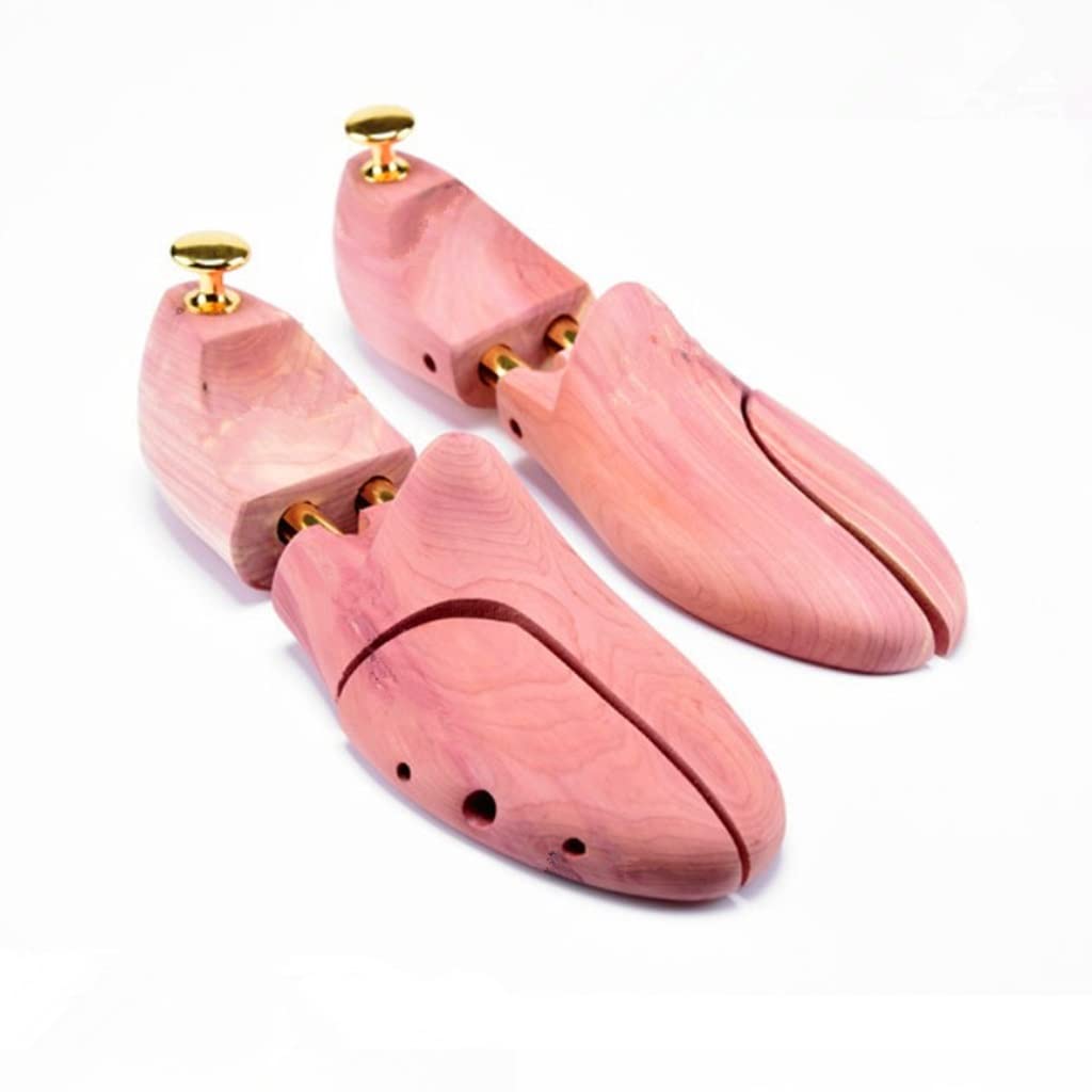 Embauchoir en cèdre Pieds Larges 1 Paire Longueur réglable Largeur (Couleur : Red Cedar, Taille : 43-44) (Red Cedar 41)