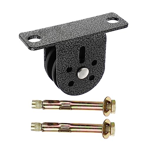 ABOOFAN High Strength Noise Steel Bearing Pulley Wall-Mounted Fixed Pulley Screws for Exercise