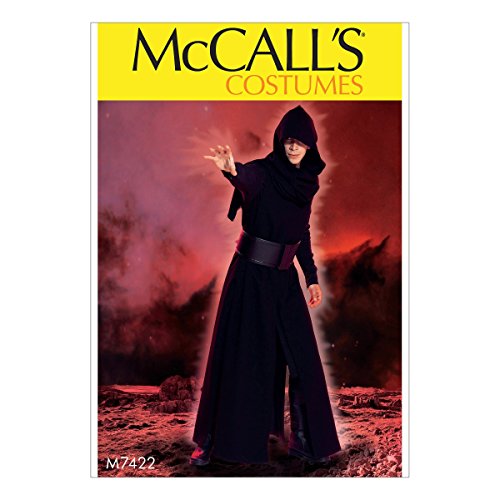 Mccalls Costumes Pattern 2433 - McCall's M7422 Men's Evil Space Lord Costume Sewing Pattern, Sizes