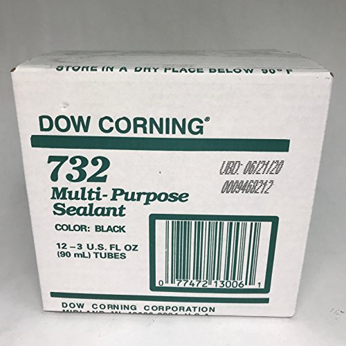 Dow Corning 732 Sealant (Case of 12), Black