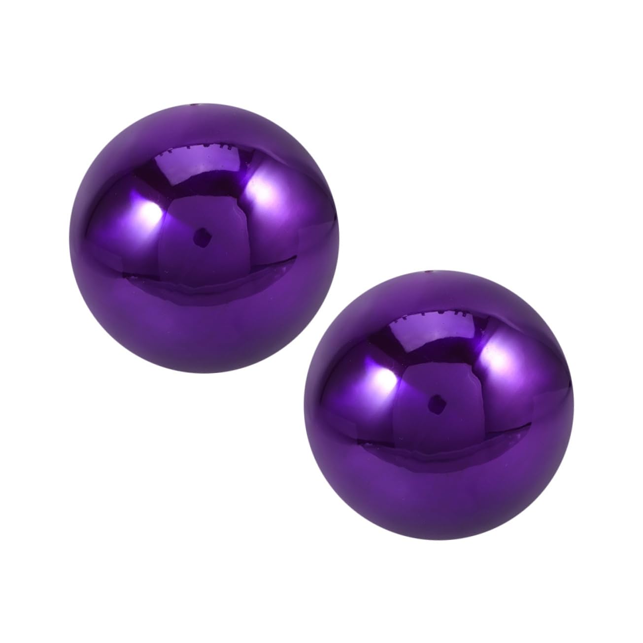 Parliky Outdoor Decorative Balls 2pcs Stainless Steel Gazing Mirror Balls Patio Decor Yard Decor