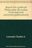 A search for a judicial philosophy;: Mr. Justice Roberts and the constitutional revolution of 1937 (Kennikat Press national university publications. Series in American studies) 080469009X Book Cover