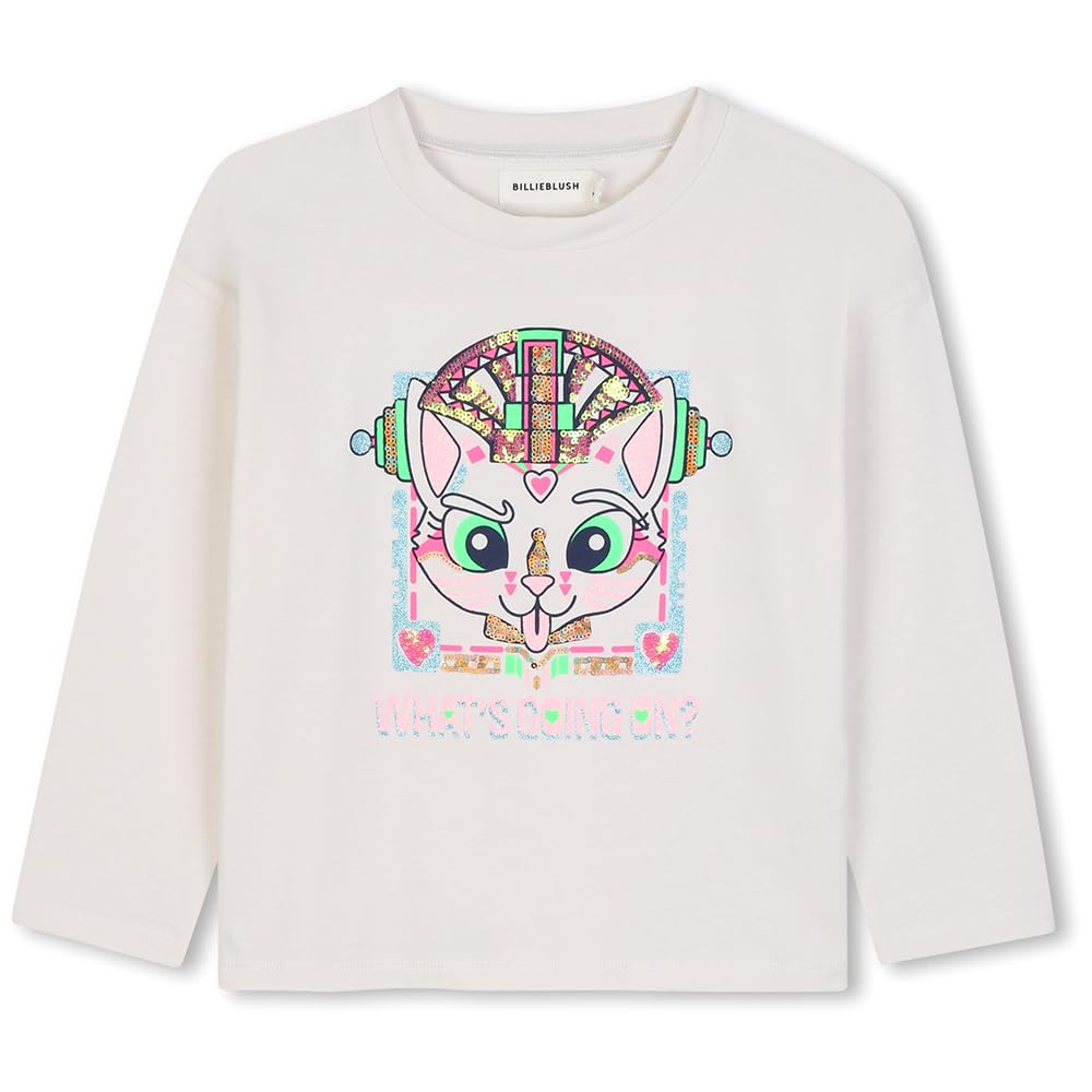 Billieblush U22388 Long Sleeve T-Shirt 8 Years