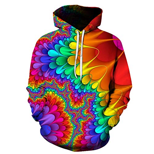 Sweats à capuche unisexe multicolores 3D pull idéal à offrir pour les enfants de 4 à 16 ans