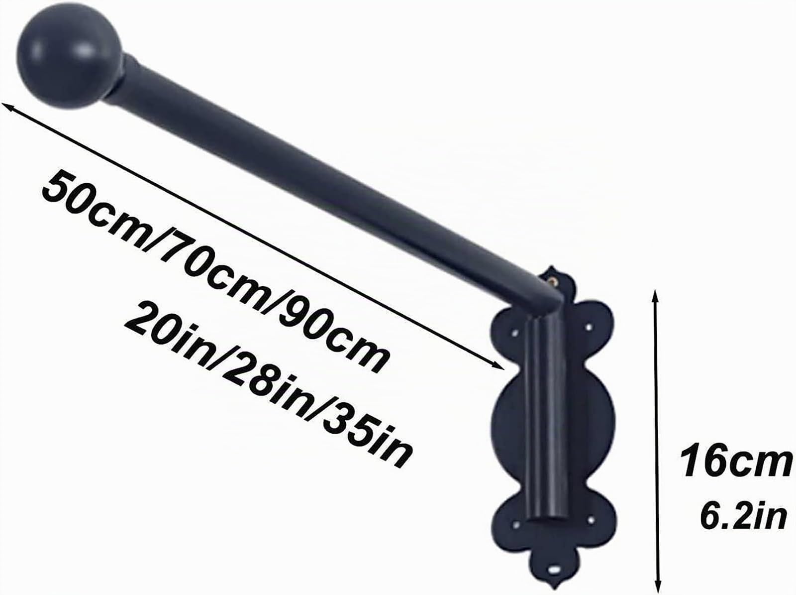 Ensemble de tringle rideau de fentre oscillant, tringle rideau pour panneaux lateraux, bras de draperie, rail de rideau de porte avant (Color)