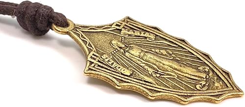 Miniatura 2 de Silver Miraculous Medal Necklace - Women Italian Medal Men Gift To Wife Religious Jewelry Catholic Pendant Protection And Grace Girls Choker Gold