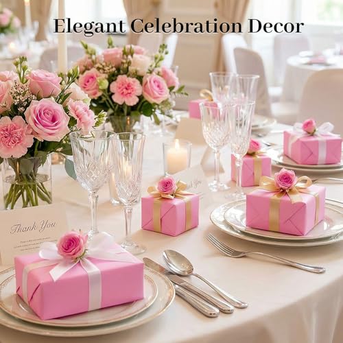 Image of Koogel 330 Sheets Pink Tissue Paper, 14 X 10 inches