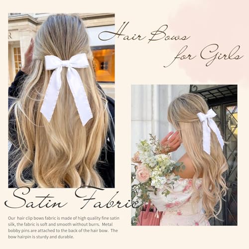VOBOBE 2PCS Lazos para el Cabello para Mujeres y Niñas miniatura 5