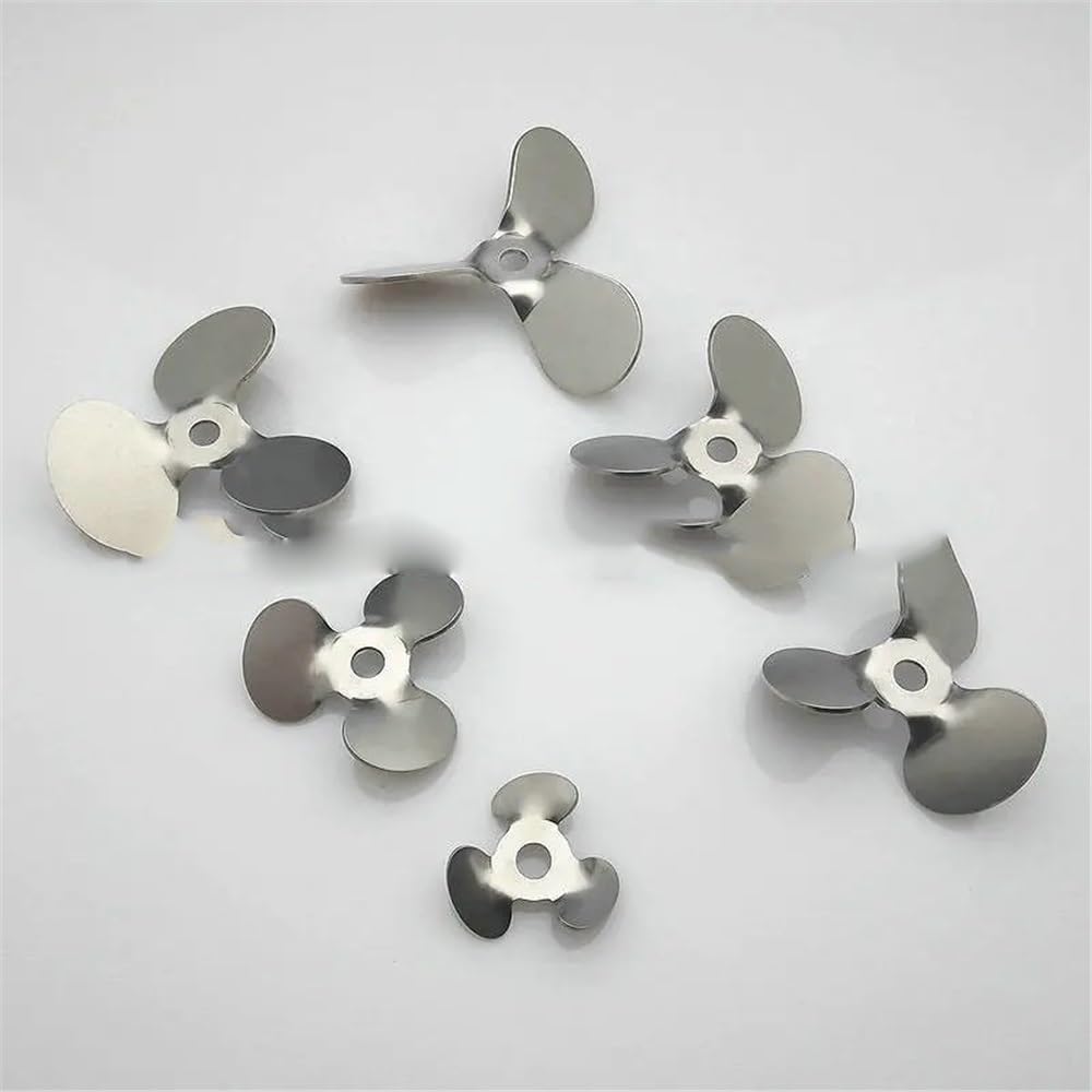 1 pz 304 Agitatore tre pale acciaio inossidabile Spingi verso il basso(100mm Angle 45 blade)