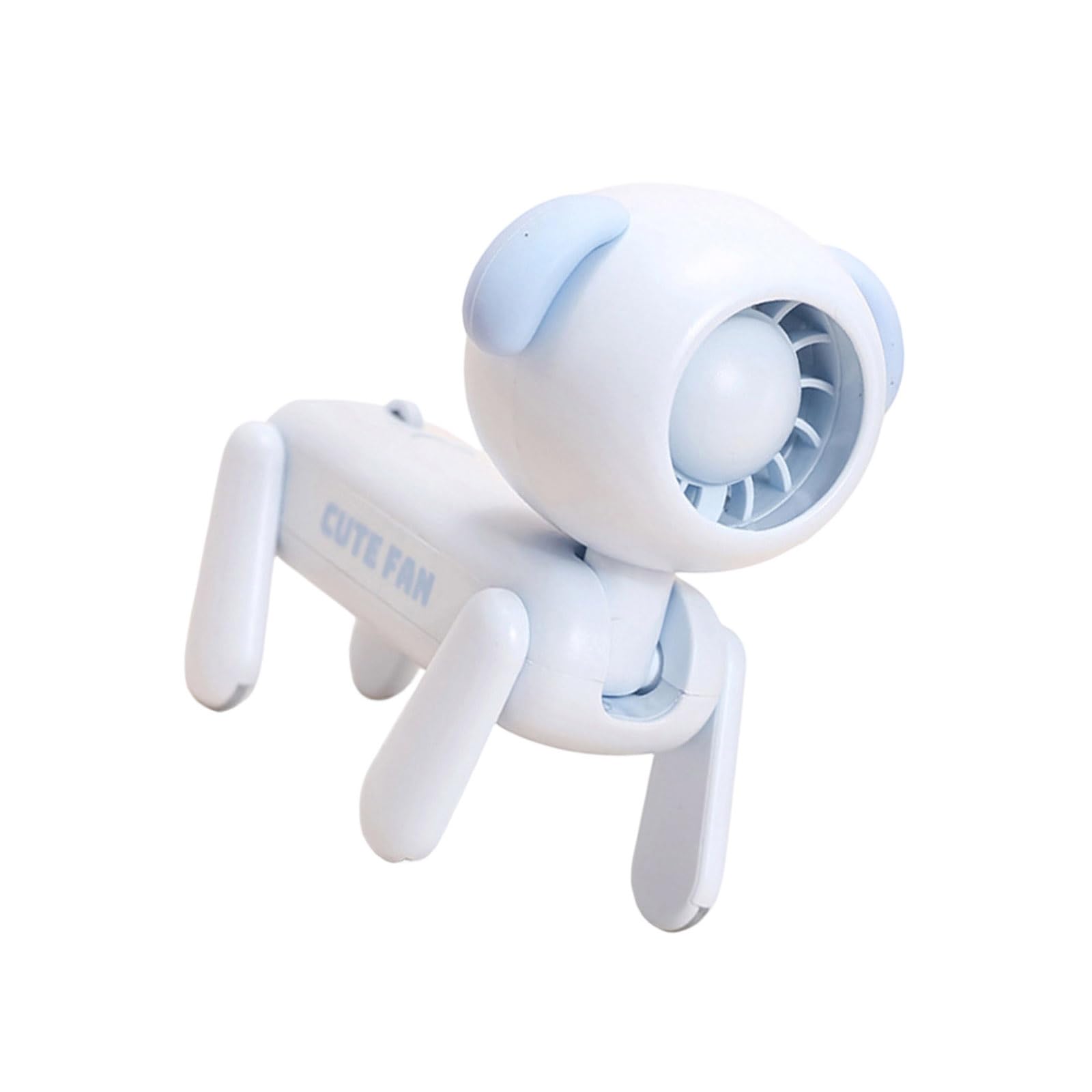 Kaeltsyn 3 Speed Cordless Fan Creative Puppy Air Blower Cooling Handheld Blower Speed for Industrial Use Cooling