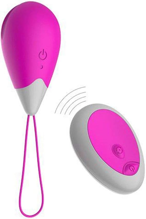 Huevo vibrante con control remoto con 10 modos de vibración ...