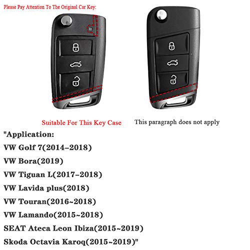 Cover Guscio per chiave auto in lega di zinco per