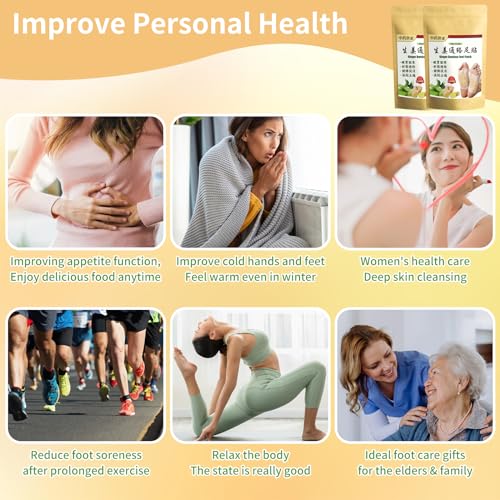 Image of Ginger Foot Pads 40PCS Ginger Pads Natural Bamboo Vinegar Ginger Foot Patches for Removing Impurities Deep Cleansing, Foot and Body Care Home Use 足贴 生姜足贴