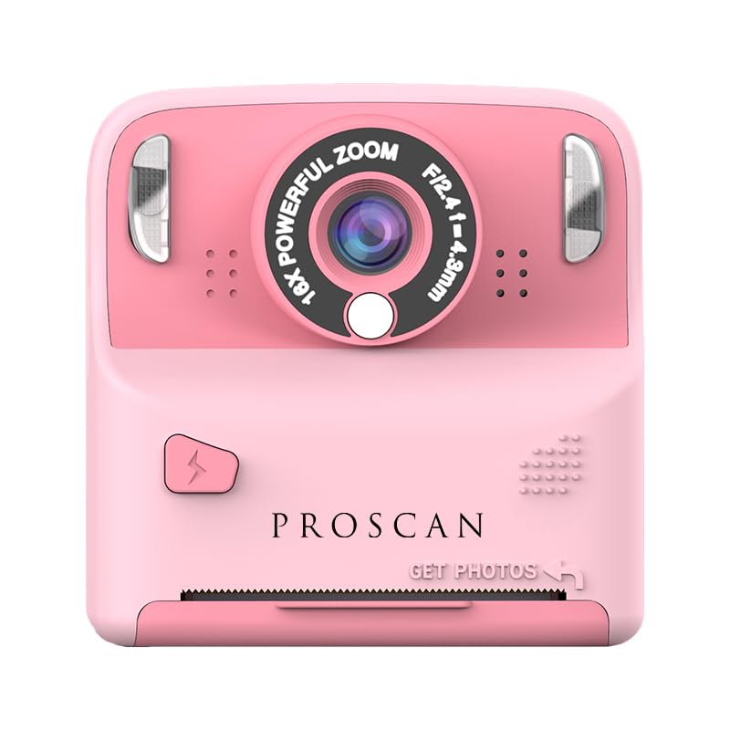 Kids Digital Camera - Instant Print, Thermal Camera, HD Display, MP3 Playback, 16X Zoom, PC Compatible-picture-10