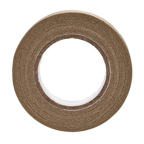 Image of uxcell 6Pcs 25mm 1 inch Wide 20m 21 Yards Masking Tape Painters Tape Rolls Brown