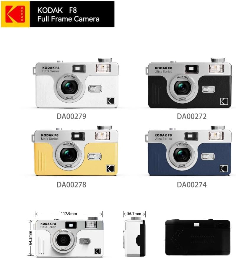 KODAK Film Camera ULTRA F8 (Genuine Domestic Product) (BLACK