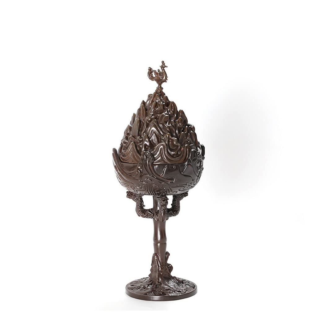 Incense Burner Aromatherapy Stove Indoor Bedroom Living Room Sandalwood Agarwood Incense Creative Plate Ornaments Waterfall Incense Burne