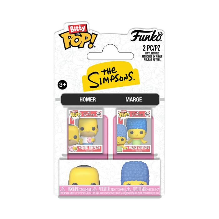 Funko Bitty POP! 2 Pack: The Simpsons- Homer & Marge