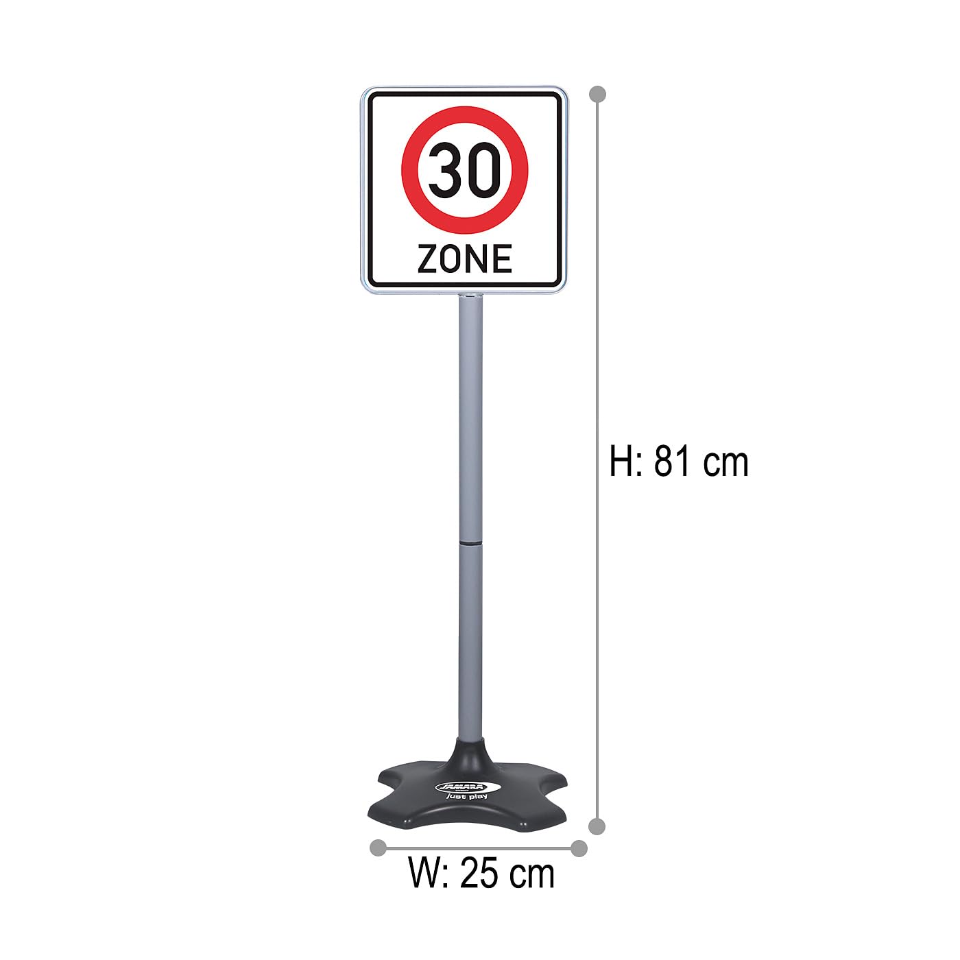 JAMARA 460293 - Traffic Set Grand B con 5 Diversi Segnali Stradali