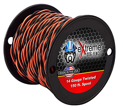 Extreme Dog Fence 150ft Spool 14AWG Wire Twisted Dog Fence Wire - Compatible with All Brands