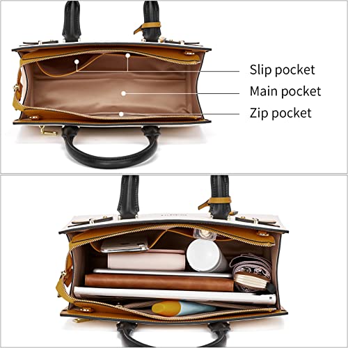 BOSTANTEN Women Leather Handbag Designer Satchel Purses Top Handle Shoulder Totes Crossbody Bag3