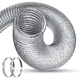 HG PLVTII Tubo de Aluminio Flexible 125 mm, Argento