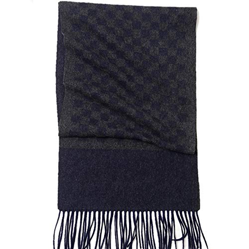Écharpe jacquard contre le froid grande section unisexe - 3