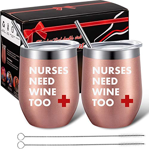 Featured Product Boao 2 Pack Funny Wine Tumbler Nurse Gifts for Women Men, Nurses Need Wine Too, Novelty Birthday Nurses Day End of Year Idea Gifts for Registered Nurse, Practitioner, Coworker, 12 oz Coffee Mug Featured Product Boao 2 Pack Funny Wine Tumbler Nurse Gifts for Women Men, Nurses Need Wine Too, Novelty Birthday Nurses Day End of Year Idea Gifts for Registered Nurse, Practitioner, Coworker, 12 oz Coffee Mug