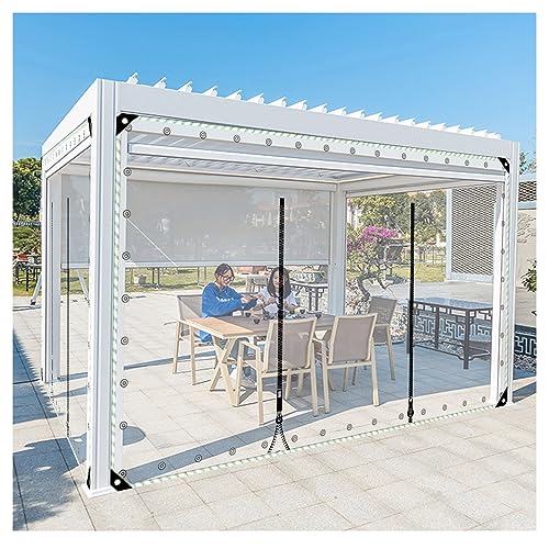 Cortina de PVC exterior duradera anti desgarro para cenador