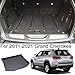 Cargo Liner Rear Cargo Tray Trunk Floor Mat Waterproof Protector for 2011-2021 Jeep Grand Cherokee by Kaungka(Not Fit for Jeep Cherokee)